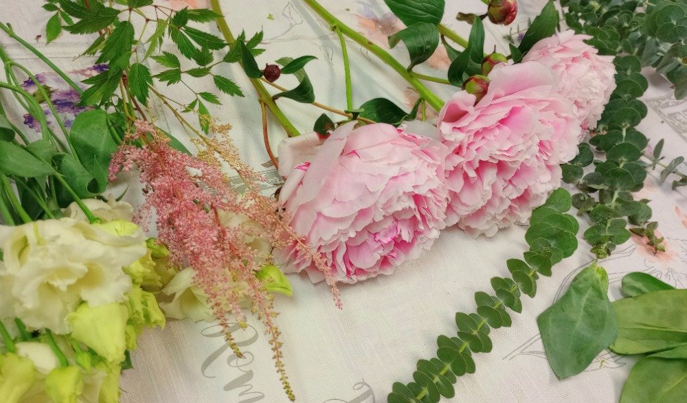 Floristkou na zkoušku – kurz práce s květinami