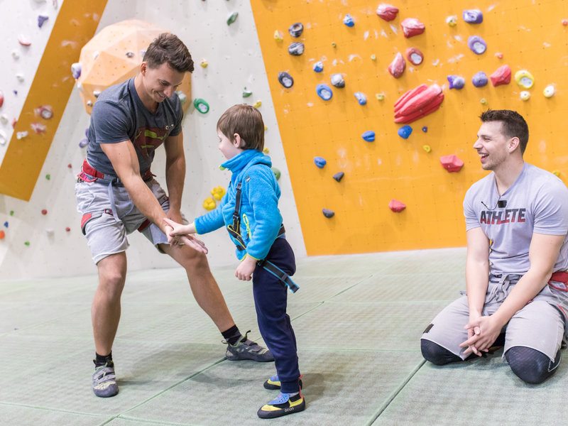 Levně Individuální lekce lezení na stěně pro děti