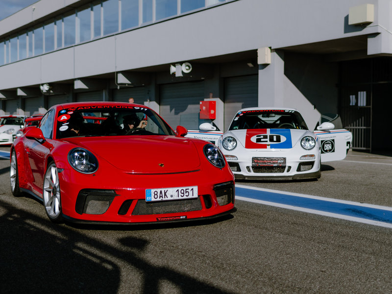 Jízda v Porsche 911 Carrera GT3 na okruhu