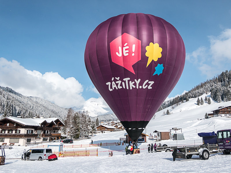 Levně Exkluzivní let balónem nad Alpami