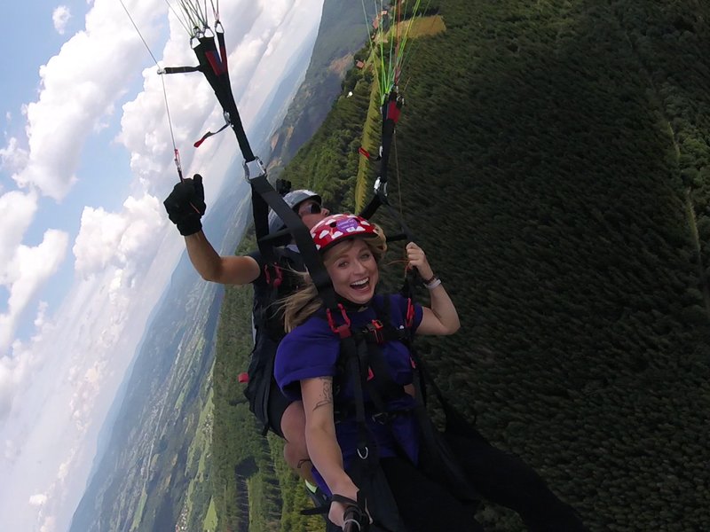 Levně Tandemový paragliding - vyhlídkový let