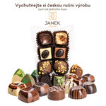 Domácí degustace čokolády s čokoládovnou Janek + 3 tabulky čokolády, Lískovka a krabička pralinek