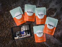 Dárkový balíček pěti druhů kávy s pražírnou DOUBLESHOT + videodegustace s baristkou